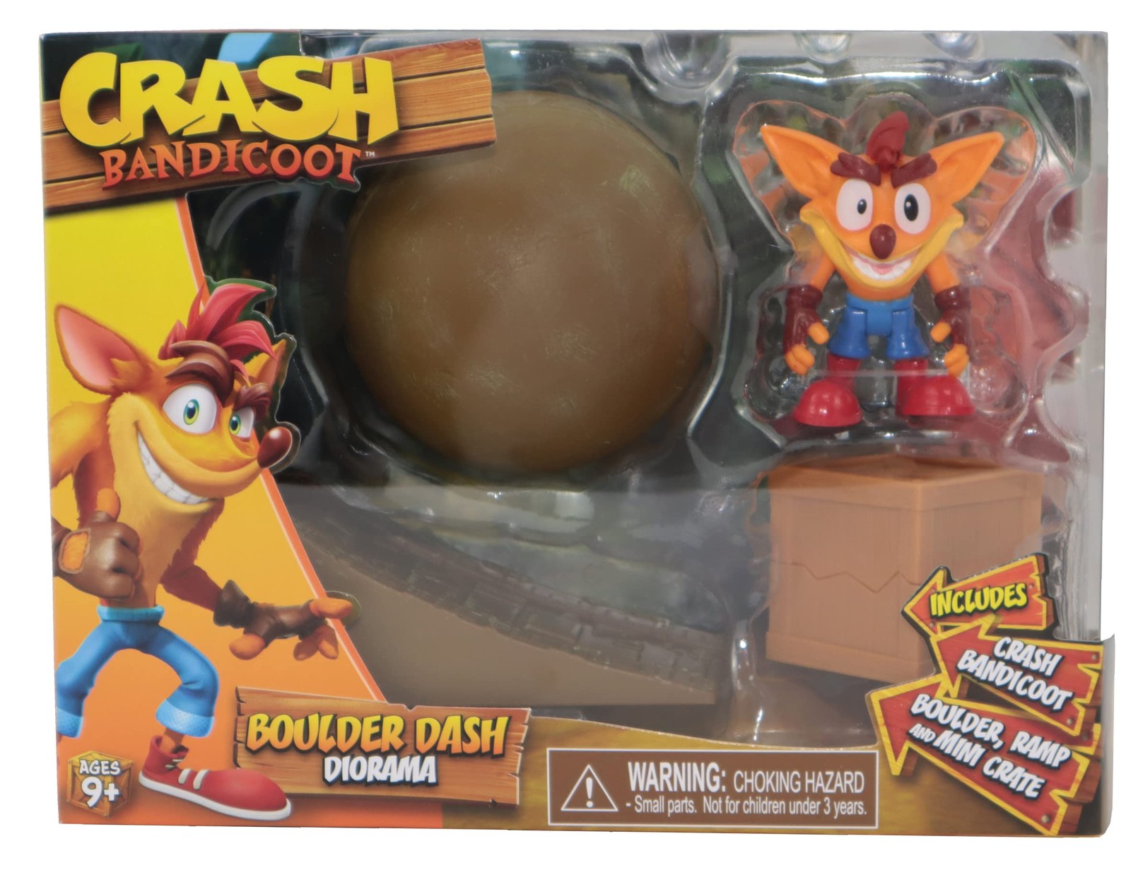 Crash Bandicoot Bandai Boulder Dash Diorama    6-  Crash Collection.