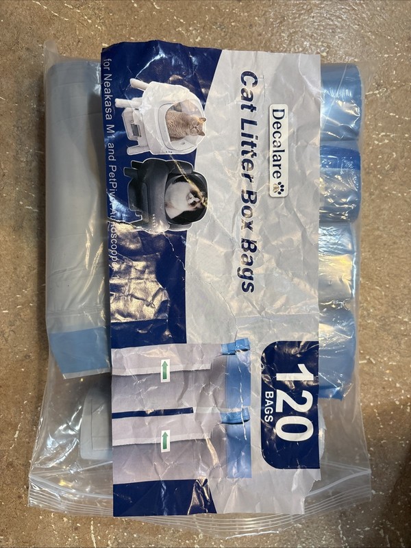 Decalare Cat Litter Bags For Neakasa M1 And PetPivot Autoscooper 11 Litter Boxes