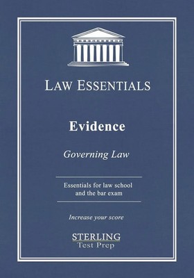 Sterling Test Prep (u. a.) | Evidence, Law Essentials | Taschenbuch | Englisch