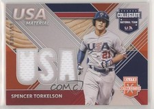 2020 Elite Extra Edition USA Baseball Material Orange Spencer Torkelson 0a7v
