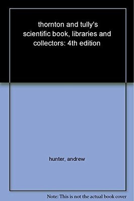 Thornton and Tully's Scientific Books, Libraries and Buch Taylor & Francis Ltd