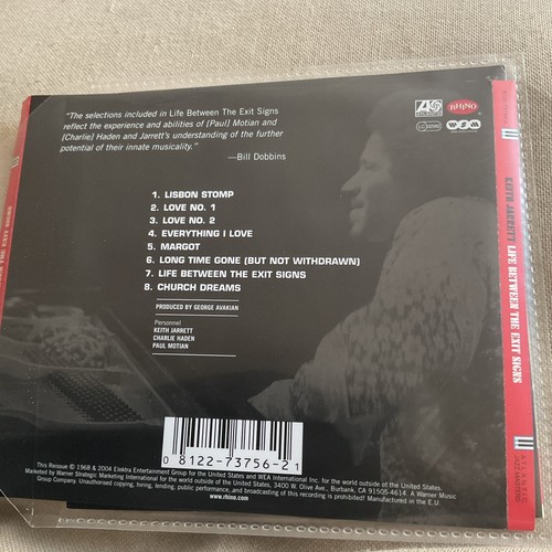 Keith Jarrett - Leben zwischen den Ausstiegsschildern - Original CD Album & nur Beilagen - Bild 2 von 2