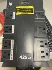 Cyber Power Battery Backup 425VA Surge Protection no battery