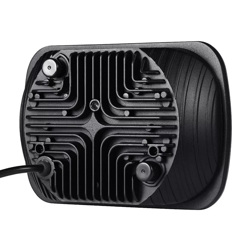 Faro LED 7x6 5x7" DRL haz alto/bajo para cosechadora internacional 9400i 9200 SBA Foto 4 de 4