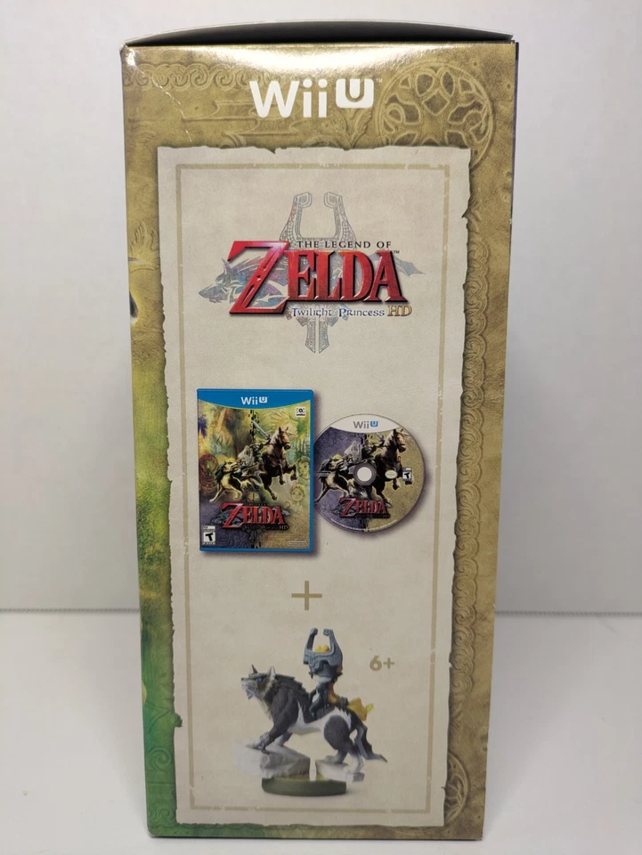 Legend of Zelda Twilight Princess Wii U Amiibo Bundle BRAND NEW Sealed - Image 4 of 4