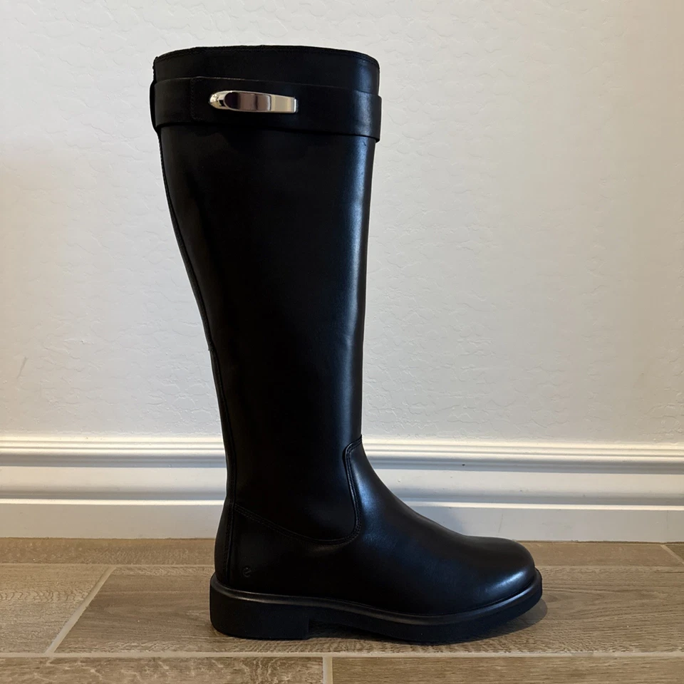 Botas negras altas ECCO Metropole Amsterdam para mujer talla 7-7,5 Foto 4 de 4