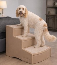 Pet Gear Easy Step III Extra Wide Stairs, Sand Dune