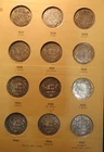 Canadian HALF DOLLARS 50 Cent, lot of 35 in Library of Coins Book