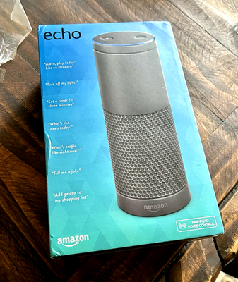 Amazon Echo (1st Generation) Smart Assistant - Black for sale