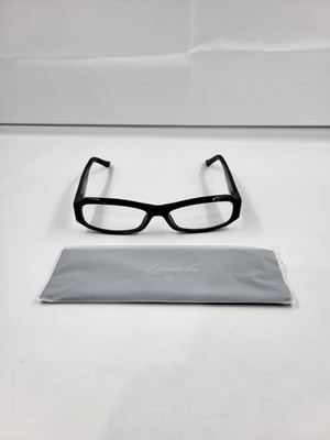 Lexxola Alba Black Acetate Clear Lens  Brillenfassung