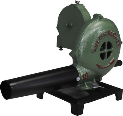 Hand Crank Blacksmithing Forge Blower, Manual Mini Blower for Farrier Coal Forge