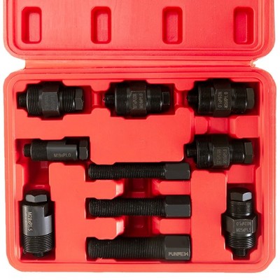 Punmew Motorcycle Flywheel Puller Set 10Pcs Universal Flywheel Turning Tool For