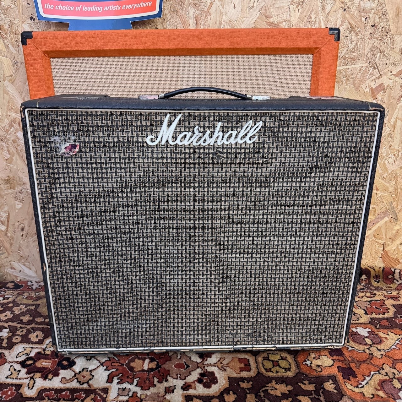 Vintage 1976 Marshall JMP Lead & Bass 50 2x12 2100 Amplifier Combo *EX SHAM 69*