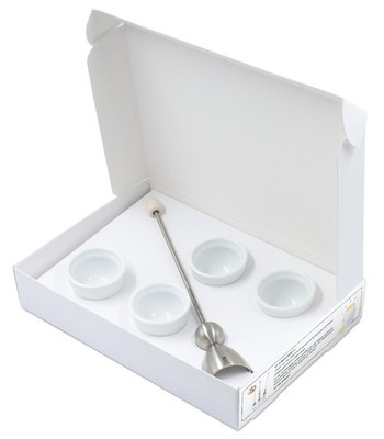 Take2 Eierschalensollbruchstellenverursacher Geschenkbox mit 4 Eierbechern