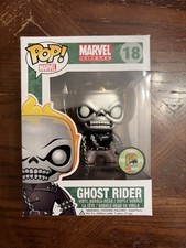 Funko Pop! Exclusive Ghost Rider Metallic SDCC 2013 Marvel #18