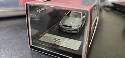Ignition Model 1/64 Nissan Skyline GTR BNR R34 Nismo Omori Factory
