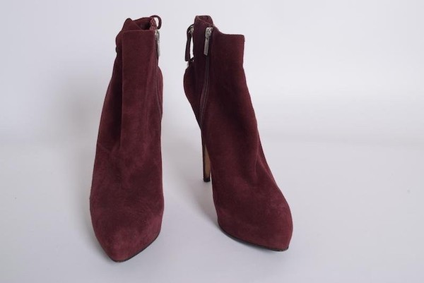 Women Le Silla Boots Burgundy 39