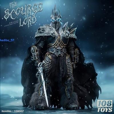 New 108Toys WOW Lich King 1/6 Action Figure Collection Model LED Eyes IN STOCK