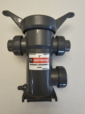 HAYWARD SB1100ST 1'' BASKET STRAINER PVC VITON SIMPLEX