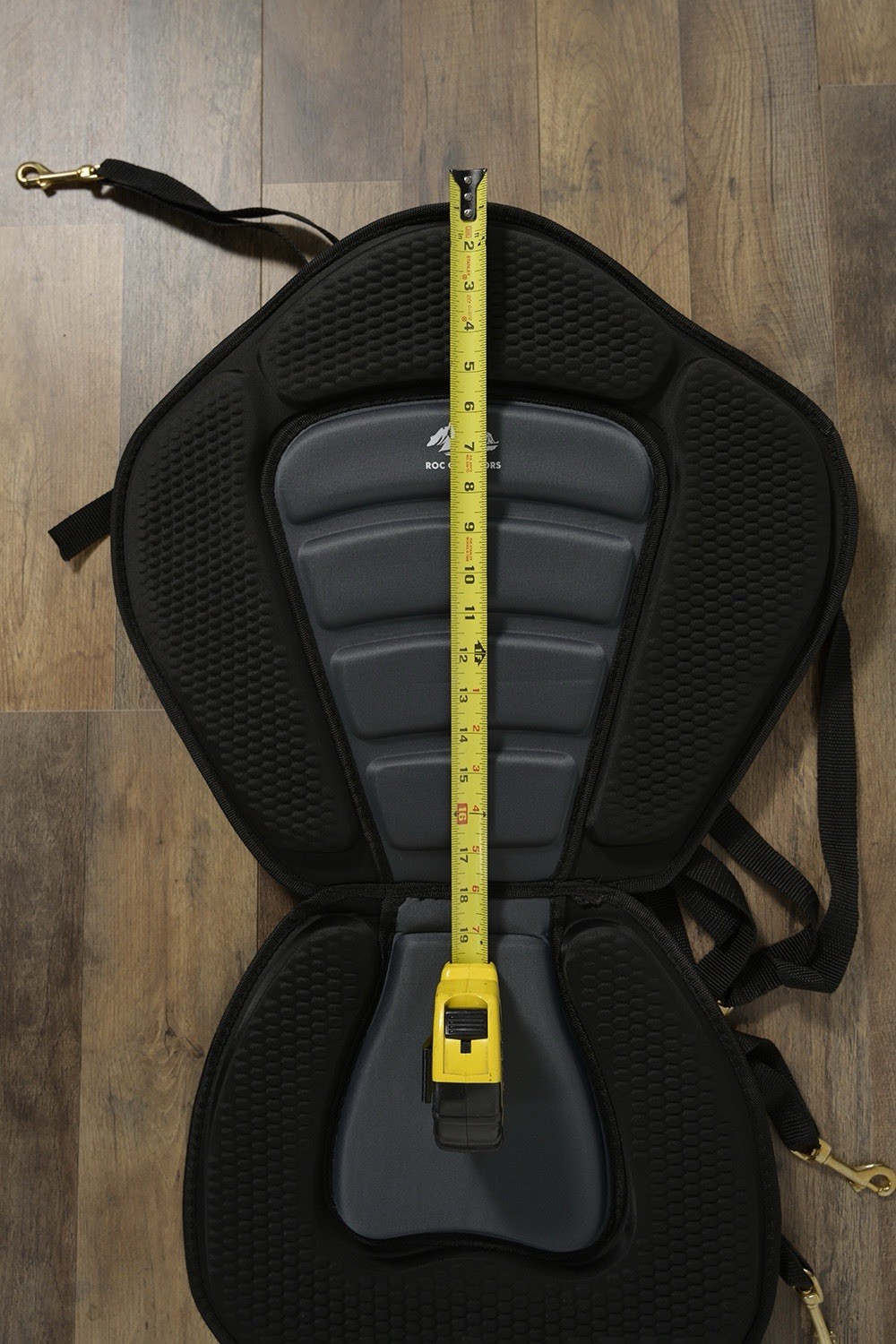 ROC Black & Gray Universal Detachable Soft Cushion SUP Paddleboard Kayak Seat