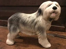Old English Sheepdog ornament ceramic PERFECT Coopercraft Dulux dog figurine