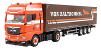 H0/ 1:87, Herpa 315067, Man Tgx Gx Gardinenplanen Sattelzug Vos Zaltbommel