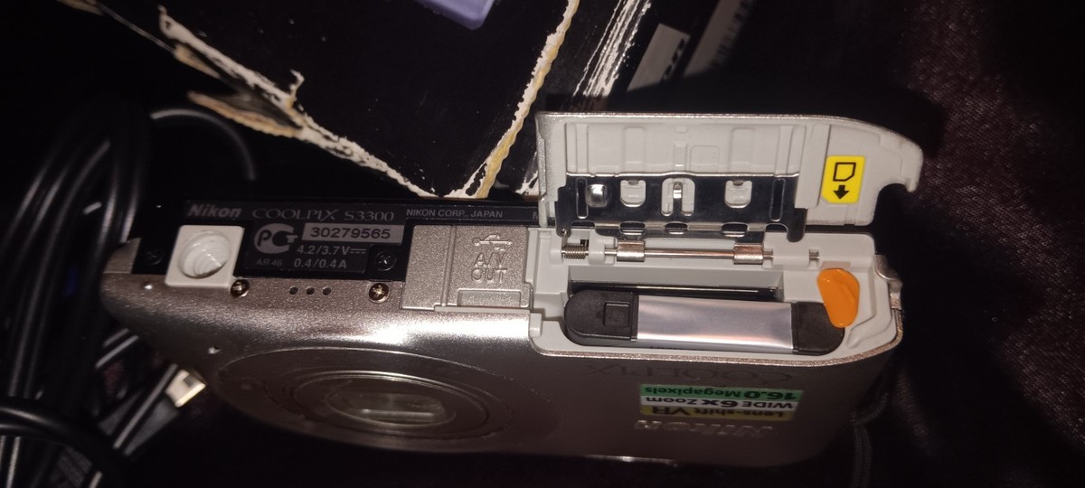 Nikon COOLPIX S3300 16.0 MP Digital Camera - Silver for sale