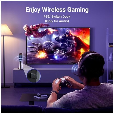 Wireless PS5 Audio Adapter - Bluetooth 5.3 & Low Latency