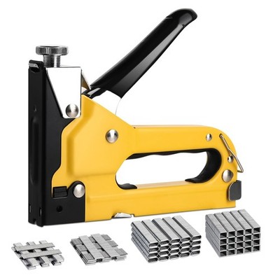 4-in-1 Nagel & Tacker Set | Schwerlast | inkl. 4000 Klammern | Mehrzweck