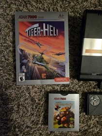 Atari 7800+ (Atari 7800 Plus) Console With Fatal Run, Tiger-Heli & Bently Bears