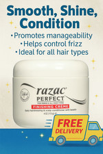 Razac Perfect for Perms Finishing Creme Daily Hairdressing  Scalp Cond 4oz
