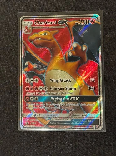 Pokémon TCG Charizard-GX SM Black Star Promo SM60 Holo