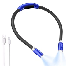 Stocking Stuffers for Men, Women, Teens, Kids  Adults - Neck Reading Light  B...