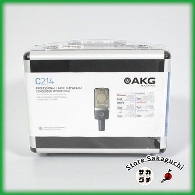 AKG C214 Professionelles Kondensatormikrofon C414 XLII-Membran für Gesangsgit...