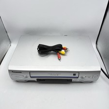 Panasonic PV-V4524S Blue Line VHS Player Recorder 4 Head HIFI Tested No Remote