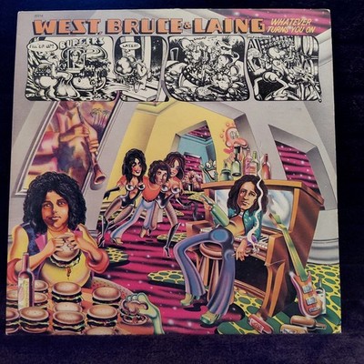 West, Bruce & Laing   Whatever Turns You On, KC 32216,  Vinyl LP #ae647