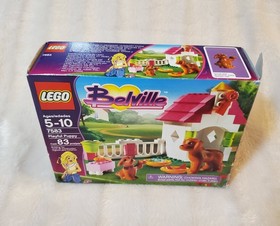 LEGO BELVILLE: 7583 Playful Puppy  2009 Complete Set