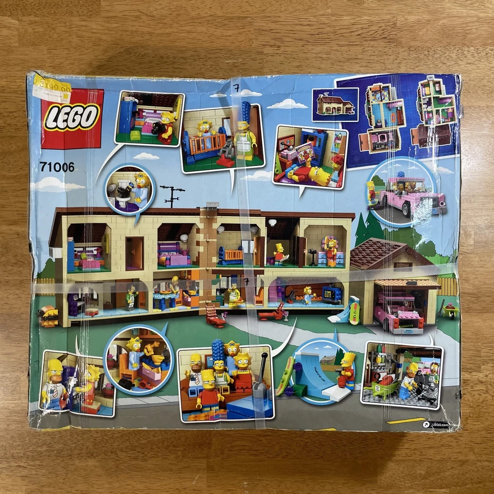 🏠 NEW LEGO 71006 The Simpsons House - SEALED NIP NIB NISB - IN BOX 🚘 Unopened! - Image 2 of 4