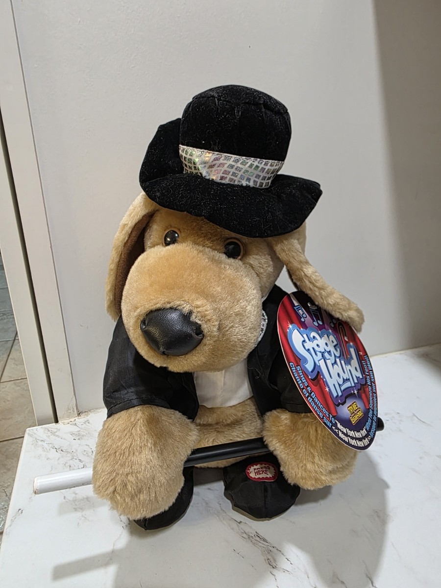 Beverly Hills Co Stage Hound Singing Dancing Dog “New York New