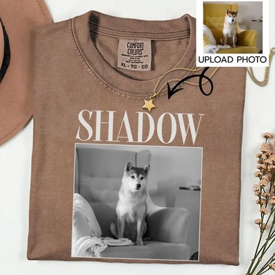 Personalized Pet Comfort Tee Custom Dog Cat Lover Shirt Gift Idea
