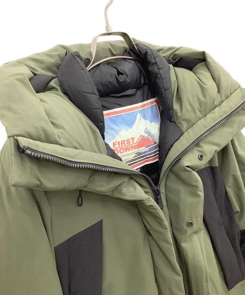 FIRST DOWN                    Down jacket Green x… - image 3