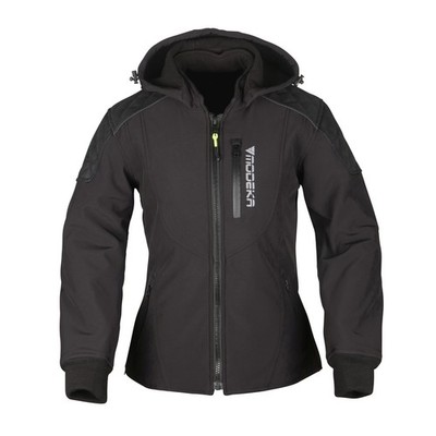 Motorrad Tex-Jacke Modeka Clarke Lady Farbe: Schwarz Gr: 46
