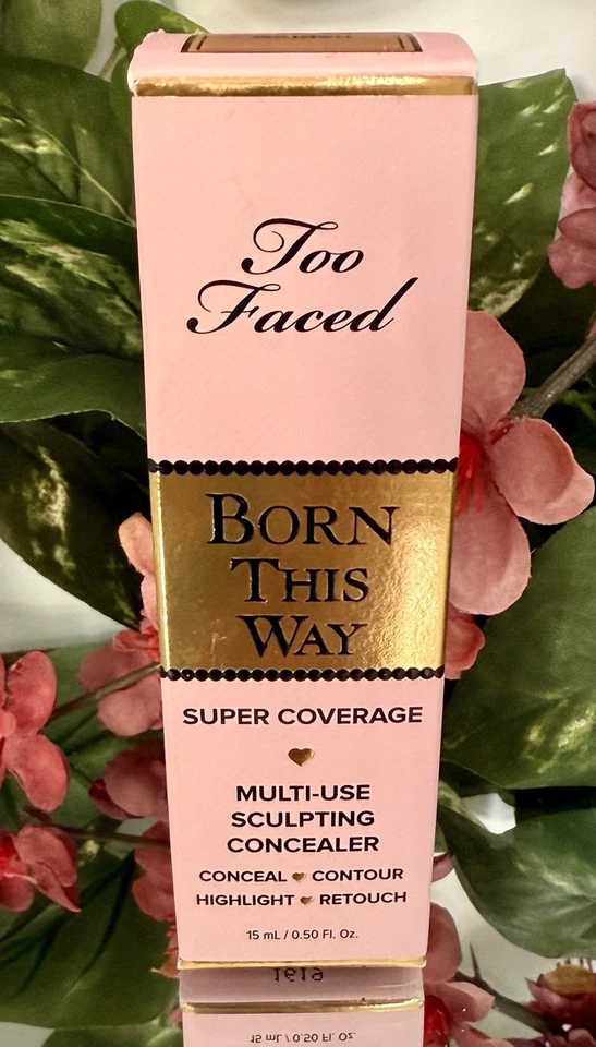Too Faced Born This Way Super Coverage  Longwear Concealer Golden AUTHENTIC - Image 2 of 4