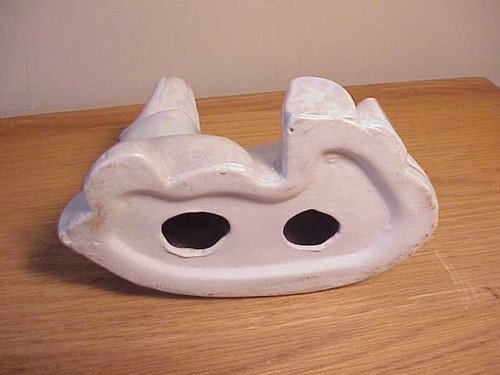 DE COLECCIÓN PORCELANA IRIDISCENTE - FIGURA DE ELEFANTE BEBÉ ACOSTADO JUGANDO - Imagen 6 de 6
