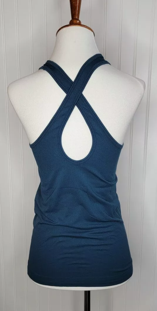 sweaty-betty seamless crossback athletic tank-top