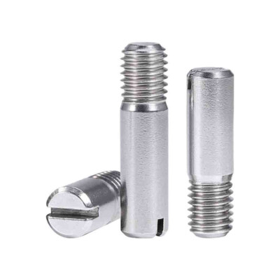 Removable Thread Pin Guide Metal Threaded Removable Dowels Everbilt 1/4 In. 20 Zinc Plated Cross
