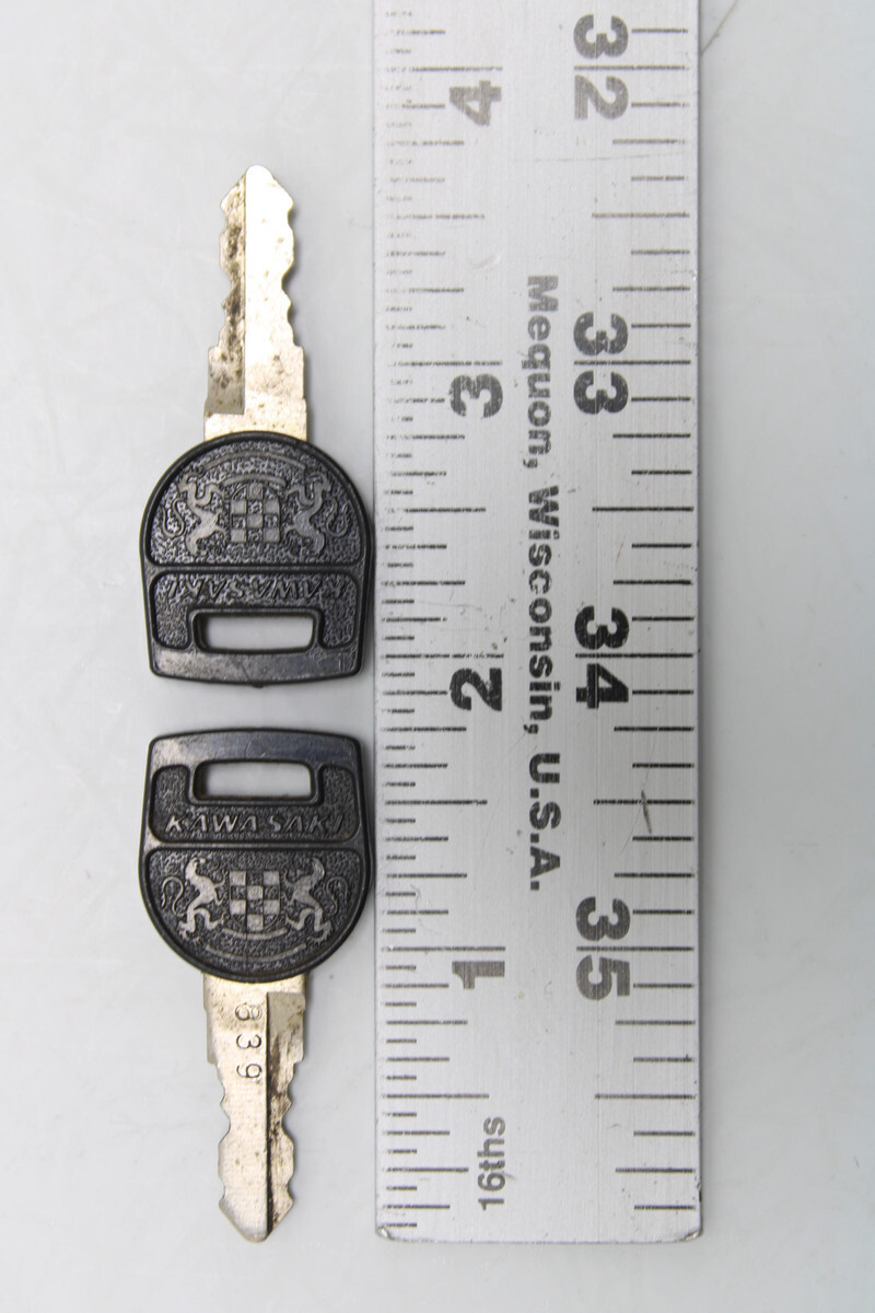 Kawasaki Key Number 839 Sold As a Pair | eBay