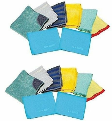 e-cloth Home Cleaning Set, 8 Piece - 2 Pack (Total 16 Piece) - 第 1/3 張圖片