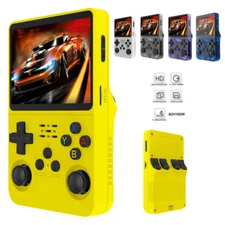 R36S Retro Handheld Video Game Console Retrogamer 64/128GB 3.5 Inch IPS Screen