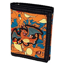 Charizard Sublimated Trifold Canvas Wallet